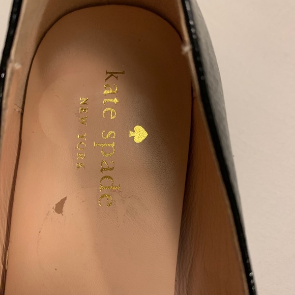 Kate Spade Black Leather Loafers - Picture 8 of 10